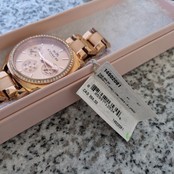 COACH 40mm Rose-Gold Watch - Picture 3 of 8